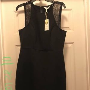 BCBG bodycon black dress
